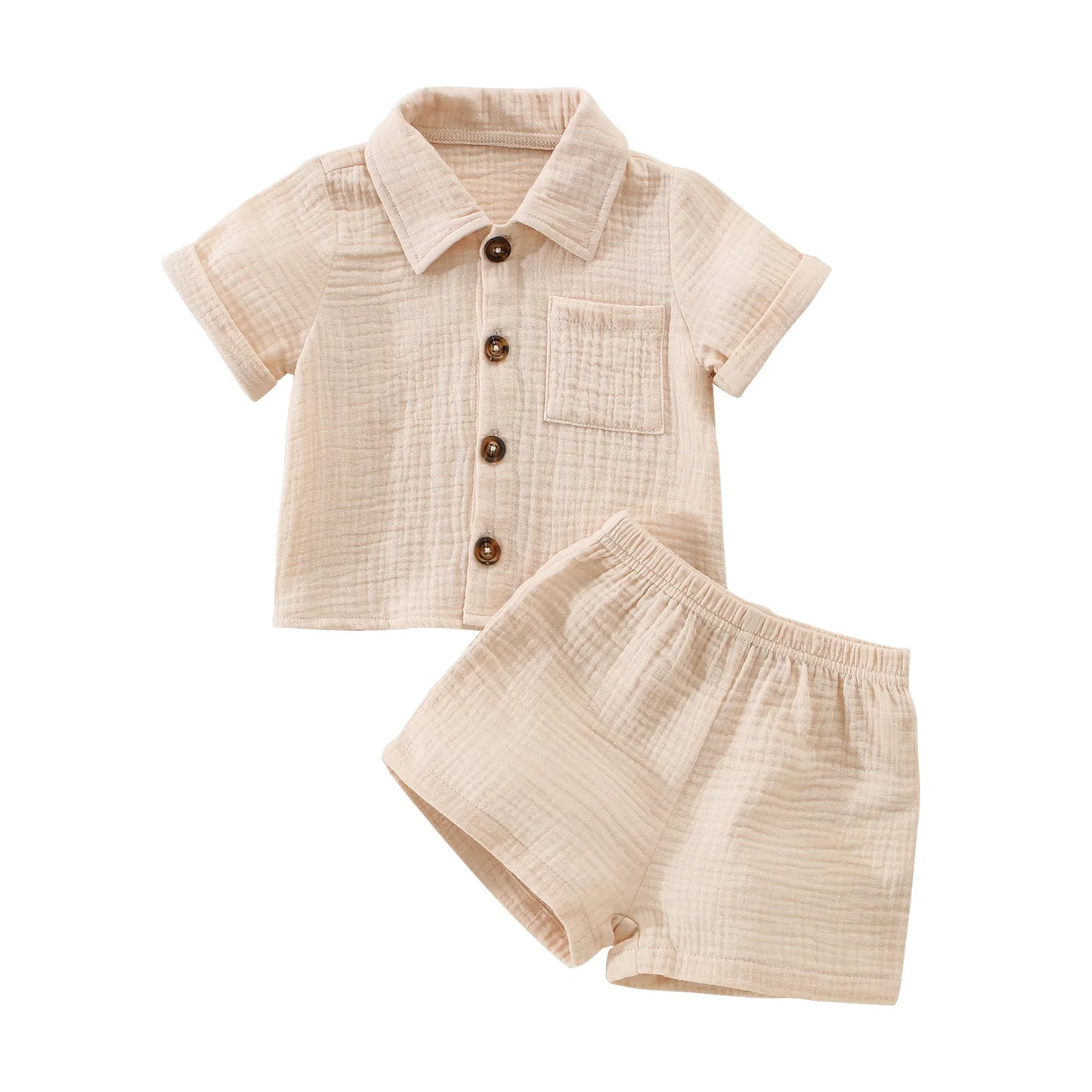 Baby Solid Two-Piece Set
