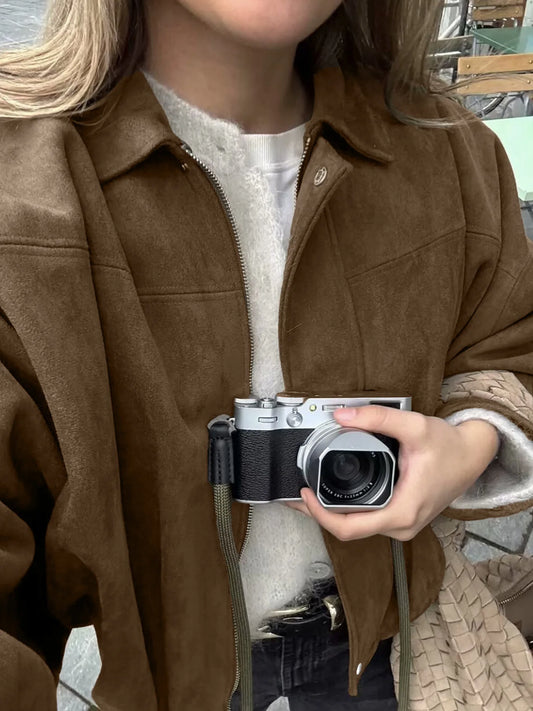 Drop Shoulder Cargo Jacket