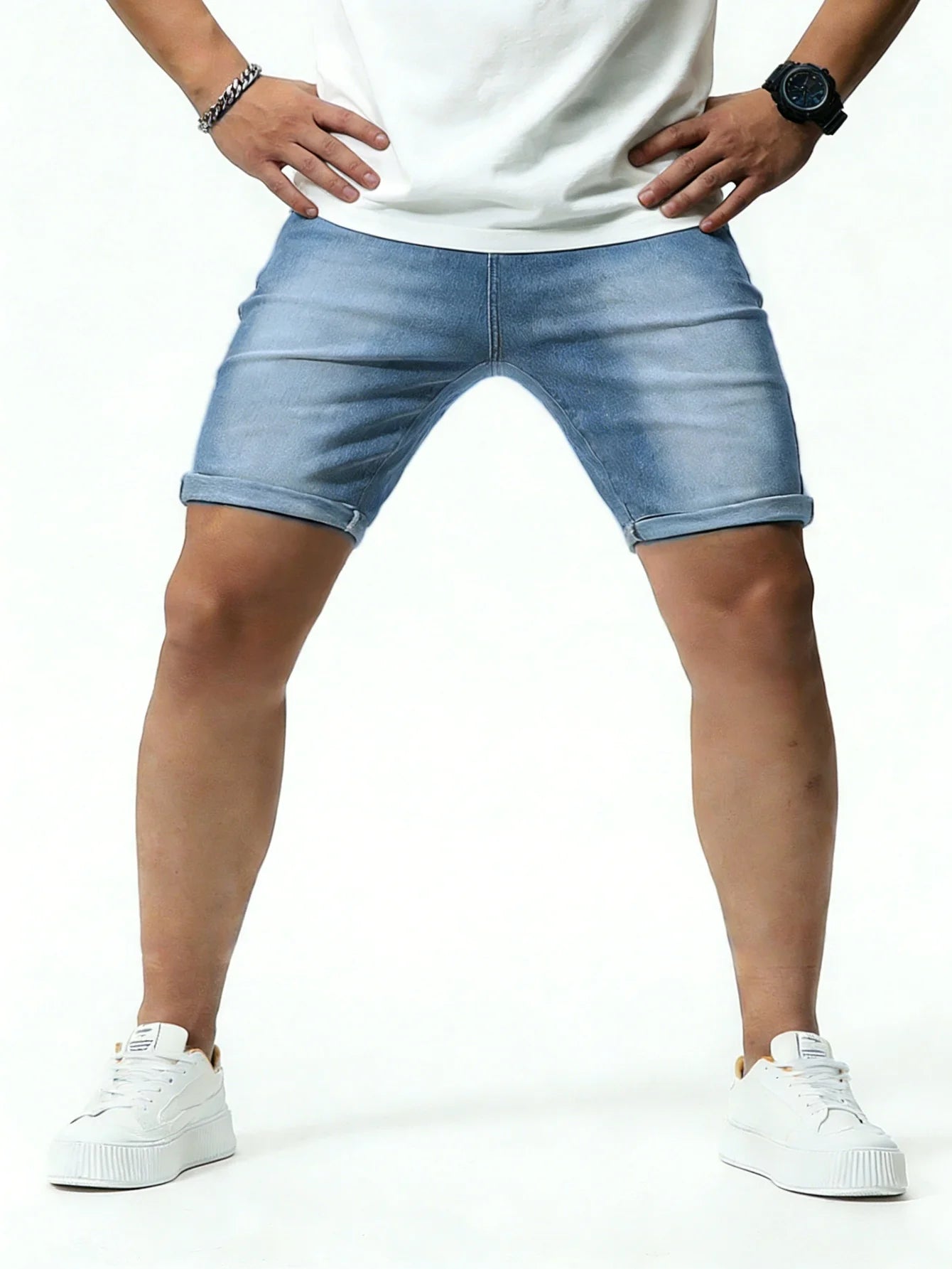 Y2k Drip Blue Jeans