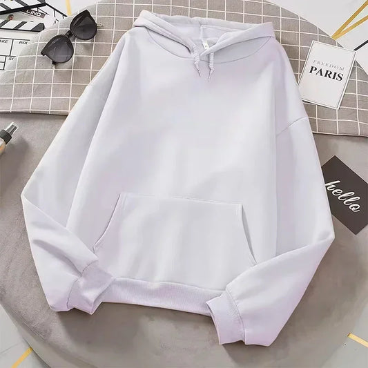 Casual Pocket Long Sleeve Hoodie
