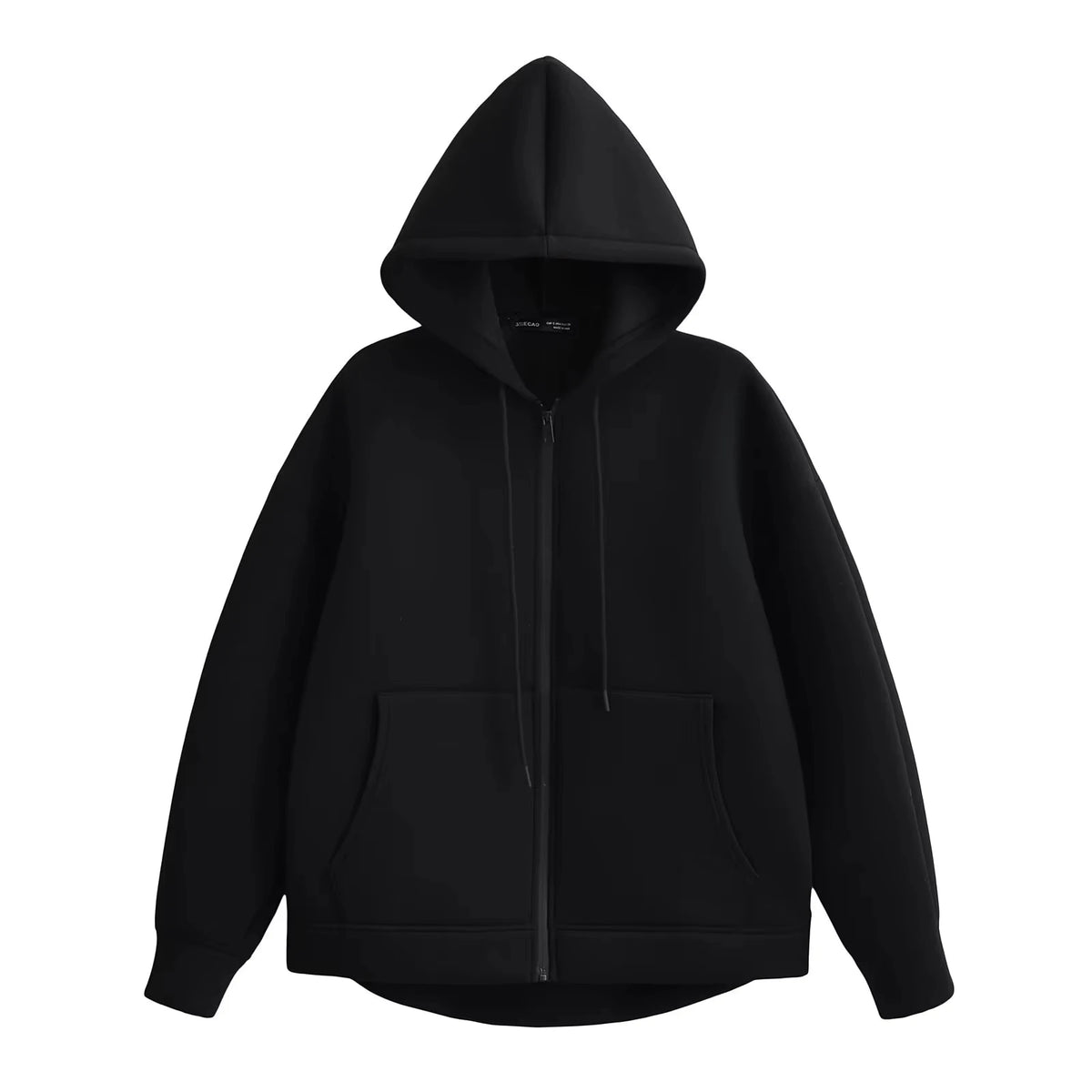 Casual Hooded Zipper Hoodie