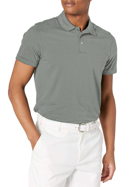 Short Sleeve Polo Buttons