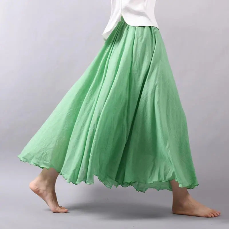 Elegant High Waist Maxi