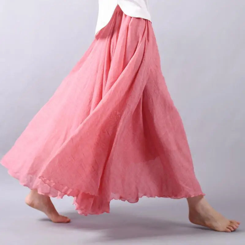 Elegant High Waist Maxi