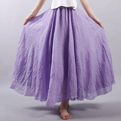 Elegant High Waist Maxi