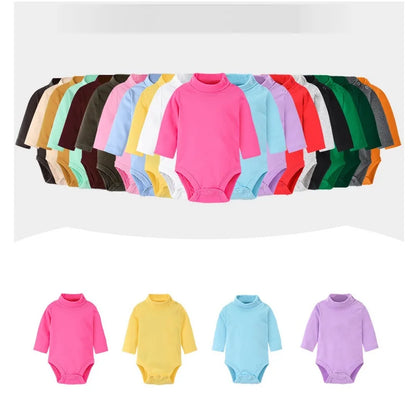 Baby Girl Turtleneck Bodysuit
