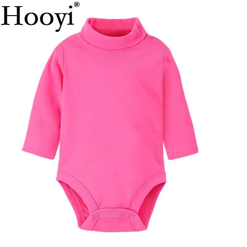 Baby Girl Turtleneck Bodysuit