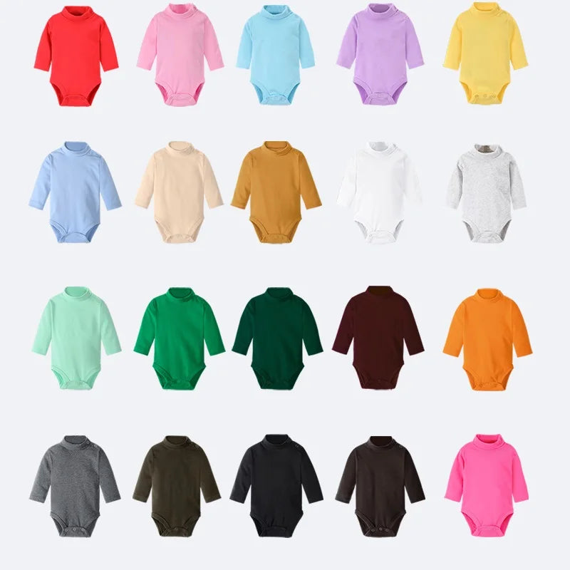 Baby Girl Turtleneck Bodysuit