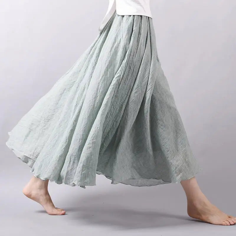 Elegant High Waist Maxi