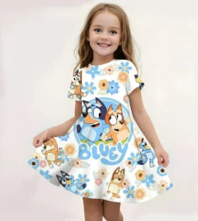 Girls Cartoon Princess Nightgown