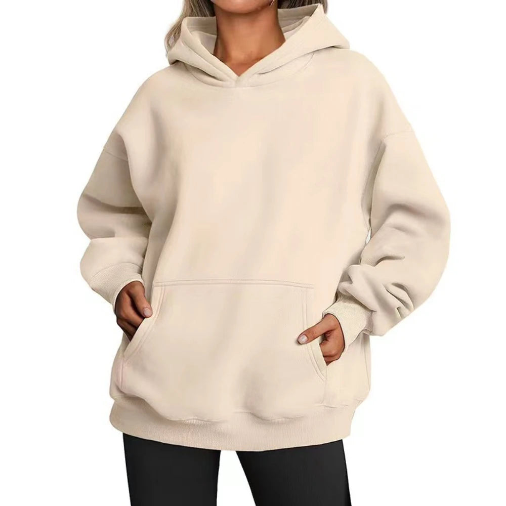 Hop Solid Color Hoody