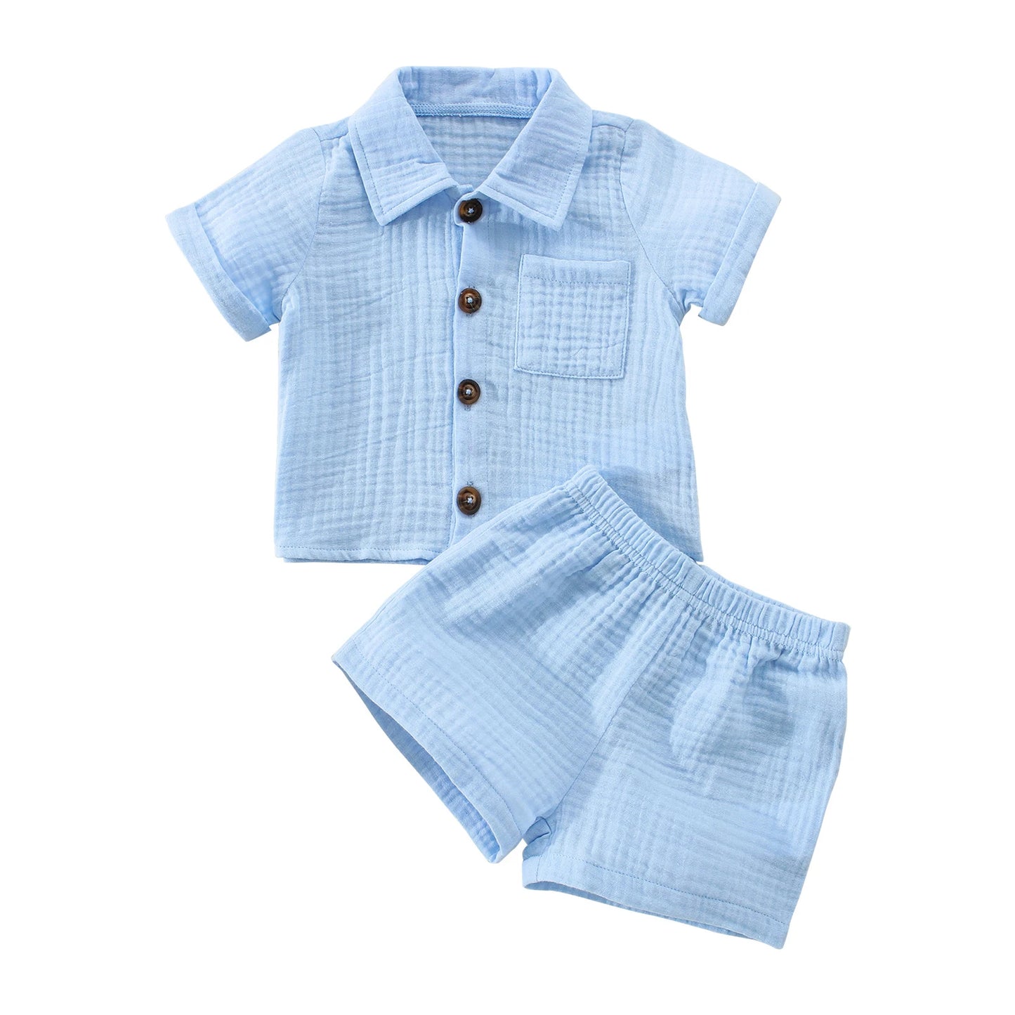 Baby Solid Two-Piece Set