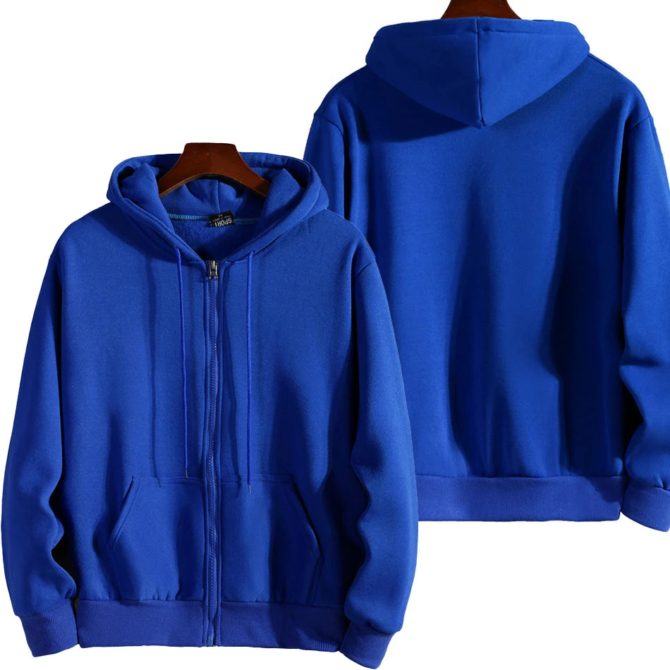 Fashion Zipper Hoodies Women/Men