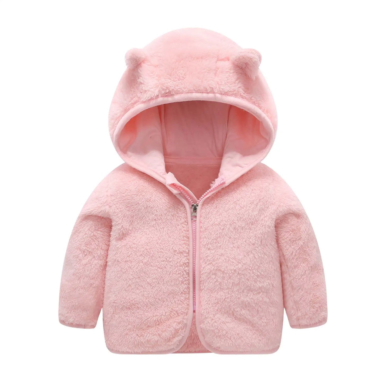 Baby Bear Ears Fleece Jacket