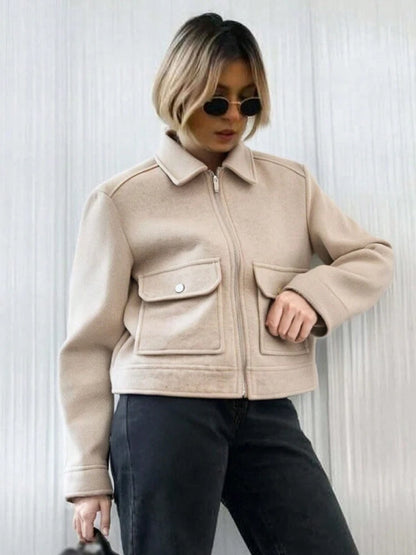 Winter Zipper Pocket Jacket