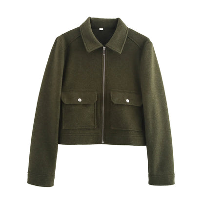 Winter Zipper Pocket Jacket