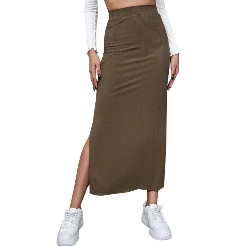Summer High-Waisted Buttocks Split