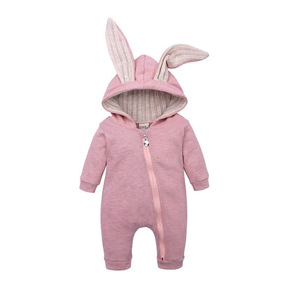 Baby Rabbit Ear Long Sleeve Romper