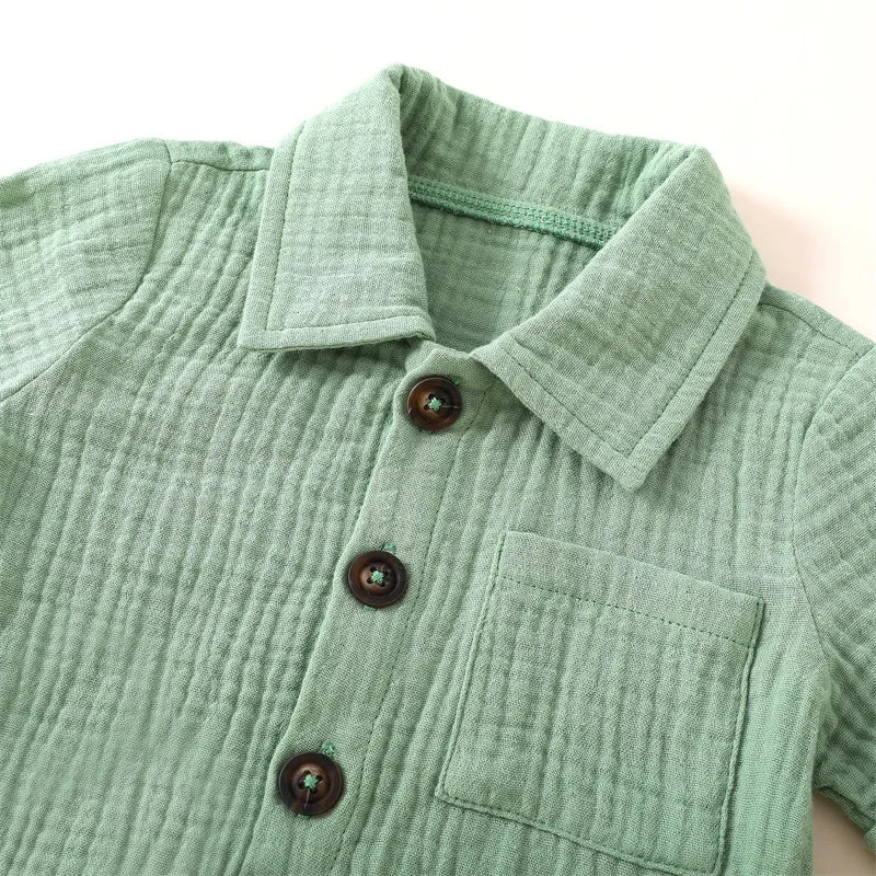 Baby Solid Two-Piece Set