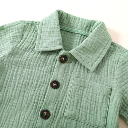 Baby Solid Two-Piece Set