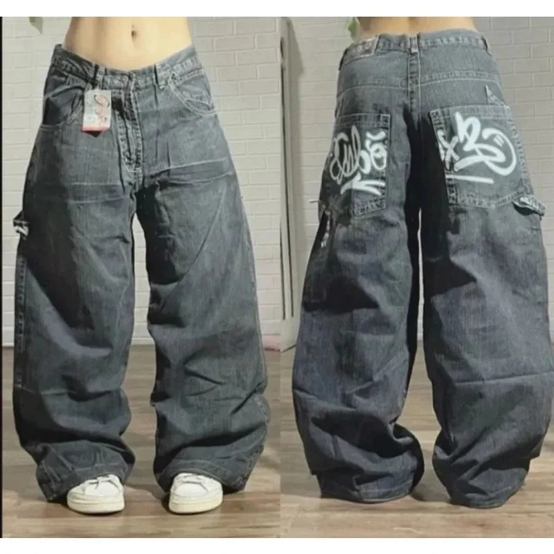 Streetwear Oversized Print Baggy