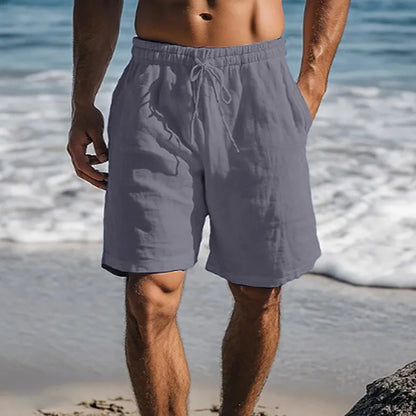 Cotton Linen Shorts Top
