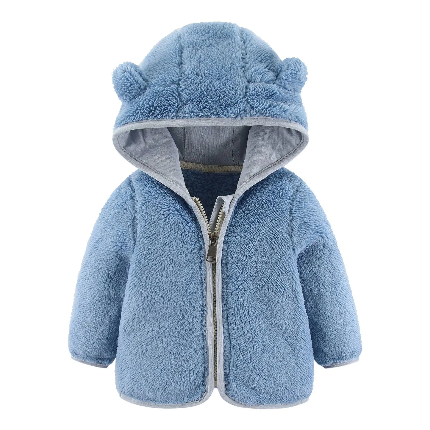 Baby Bear Ears Fleece Jacket