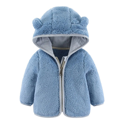 Baby Bear Ears Fleece Jacket