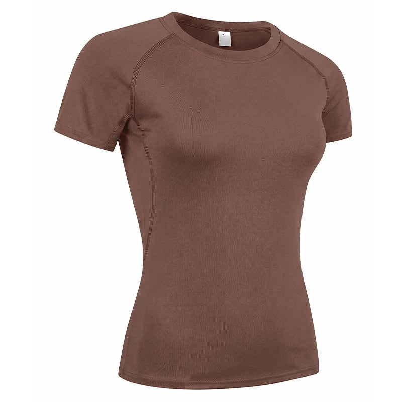 Compression Short Sleeve Yoga