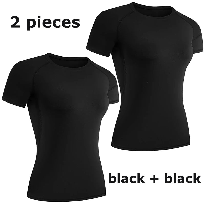 Compression Short Sleeve Yoga