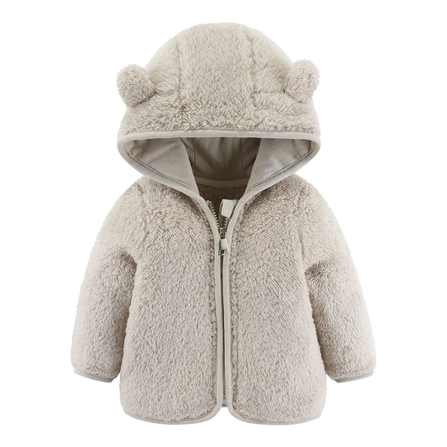 Baby Bear Ears Fleece Jacket