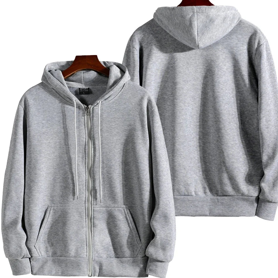 Fashion Zipper Hoodies Women/Men