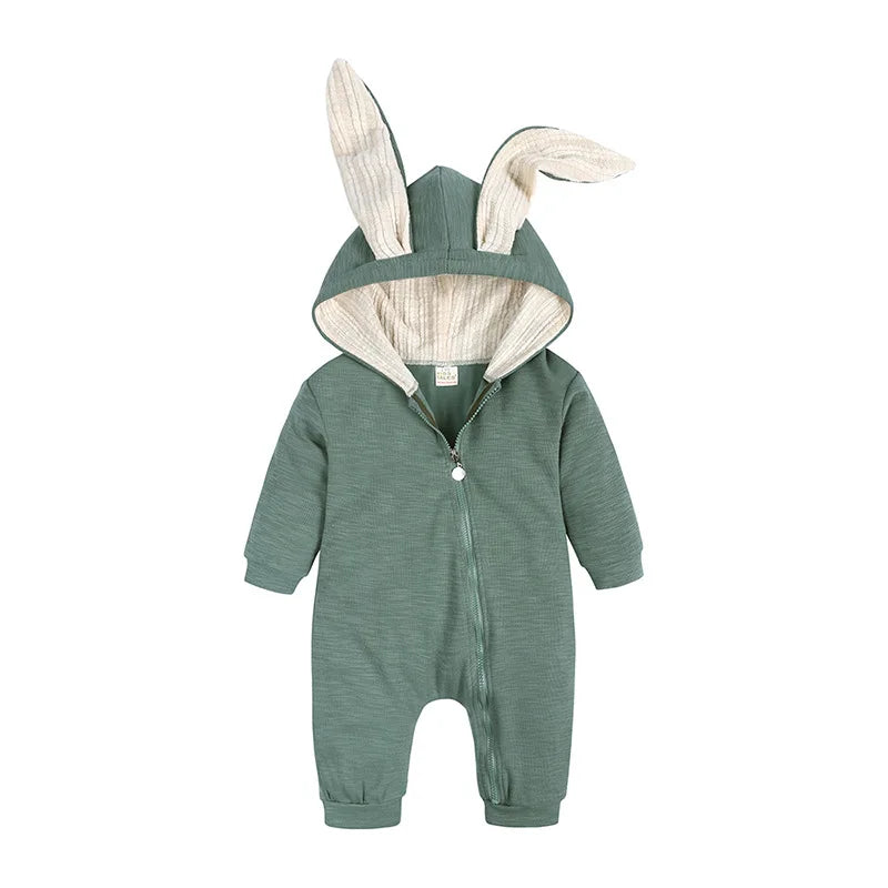 Baby Rabbit Ear Long Sleeve Romper