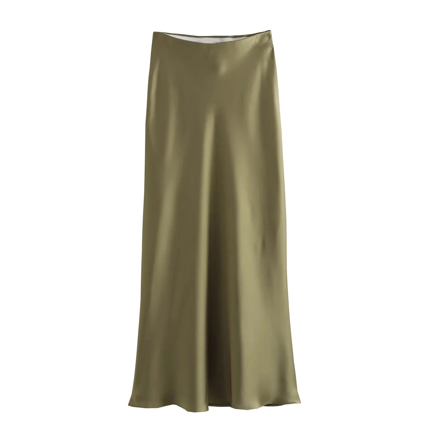 Kondala Vintage Satin Skirts
