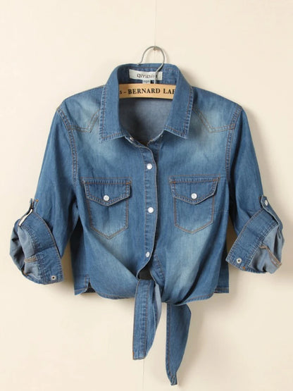 Spring Autumn Jean Jacket