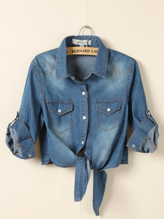 Spring Autumn Jean Jacket