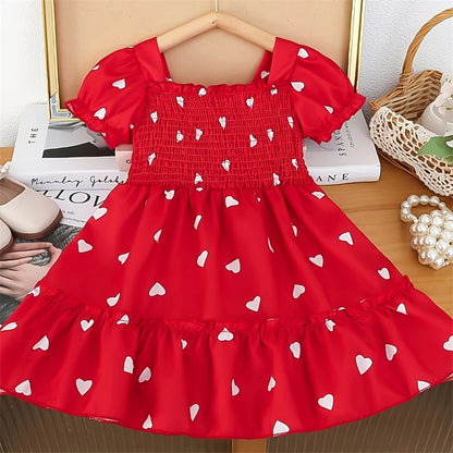 Fashion Summer Red Sleeves