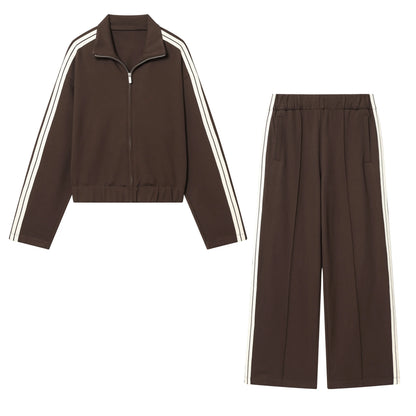 Brown Track Suit