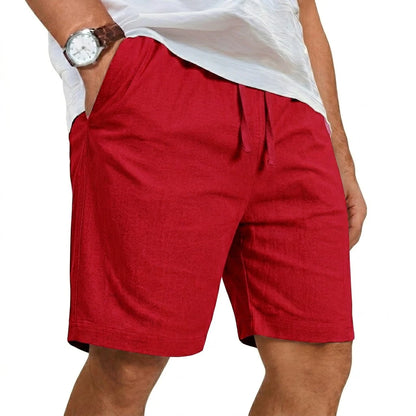 Solid Linen Short Gym