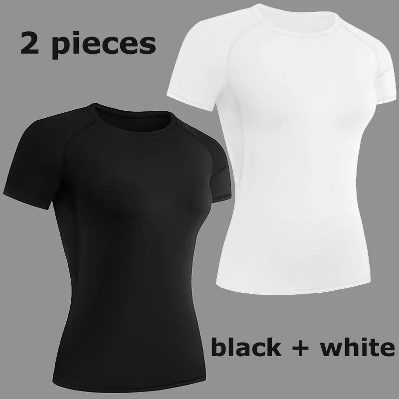 Compression Short Sleeve Yoga