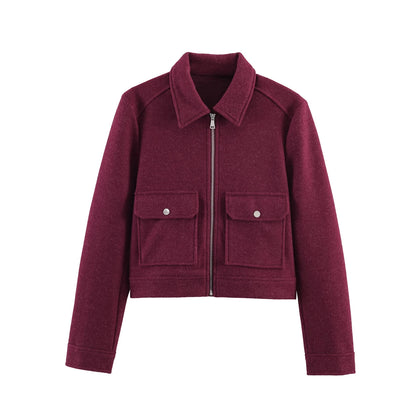 Winter Zipper Pocket Jacket
