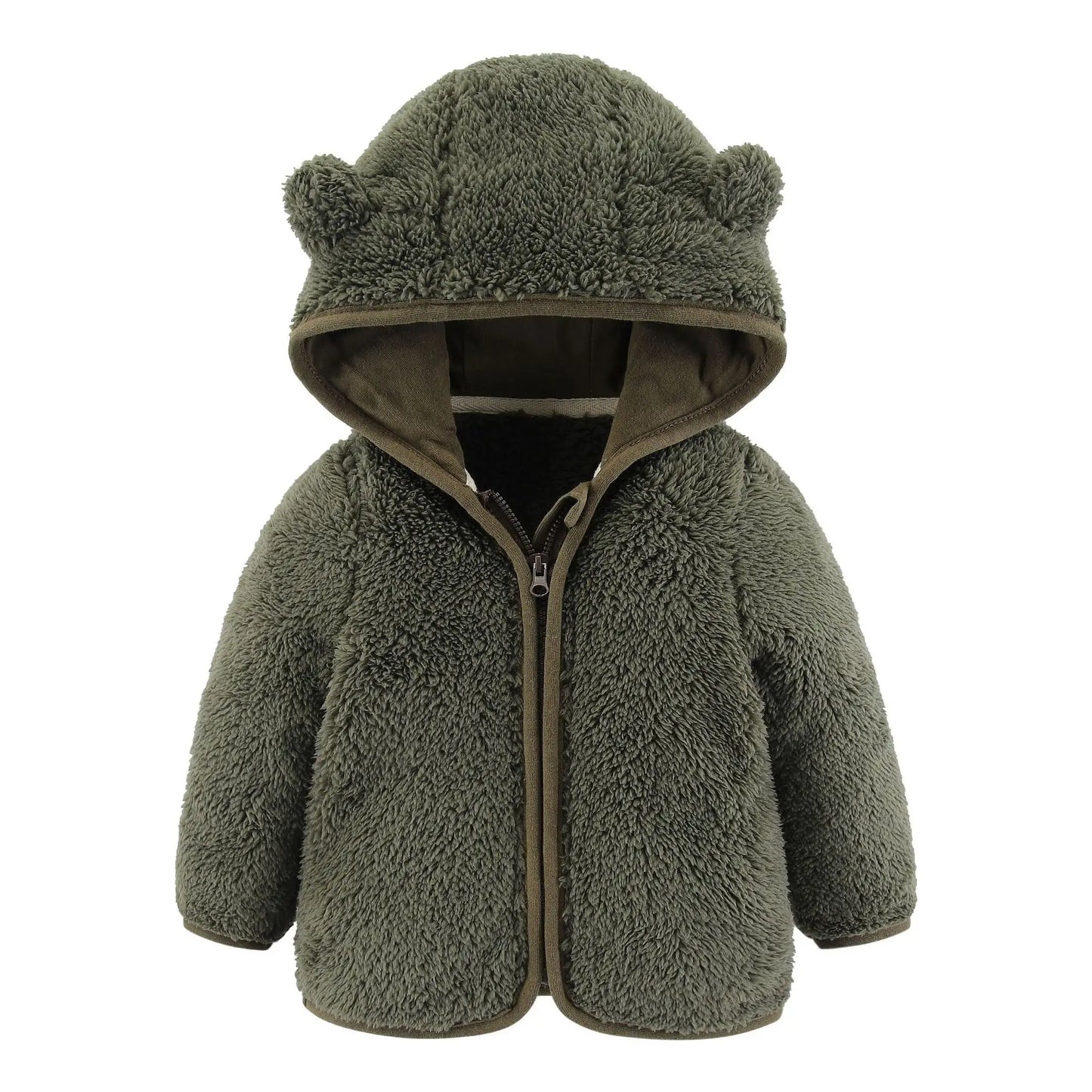 Baby Bear Ears Fleece Jacket