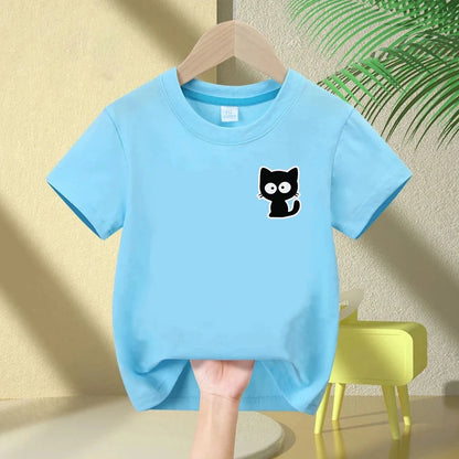 Kids Casual Cartoon Tee