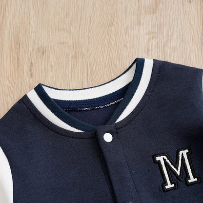 Baby Baseball Footie Pajamas
