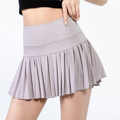 Sports Pleated Shorts