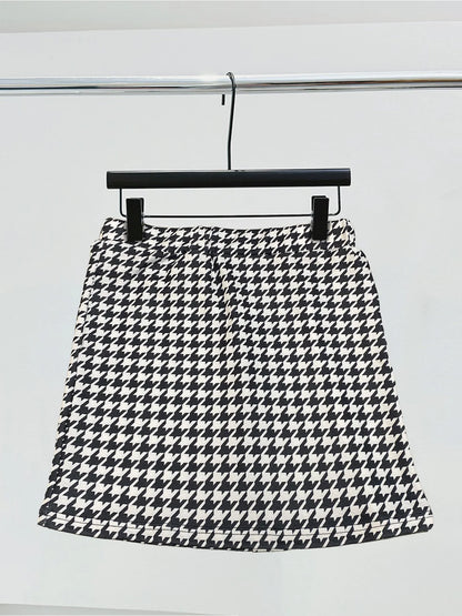 Slim Fit Vintage Mini Skirt