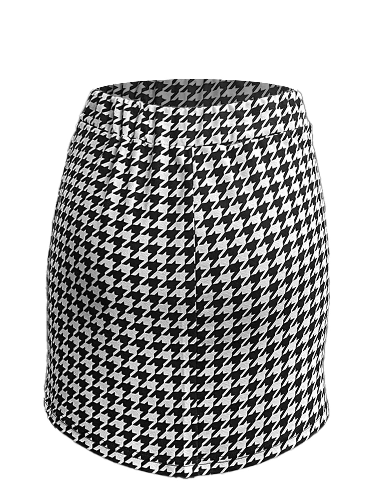 Slim Fit Vintage Mini Skirt