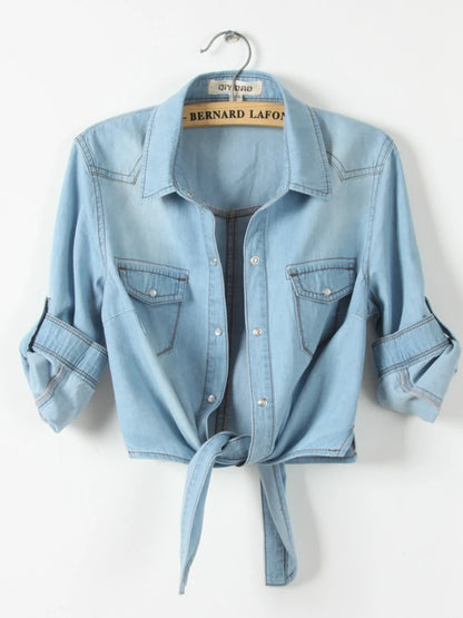Spring Autumn Jean Jacket