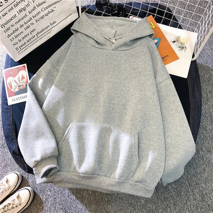Casual Pocket Long Sleeve Hoodie