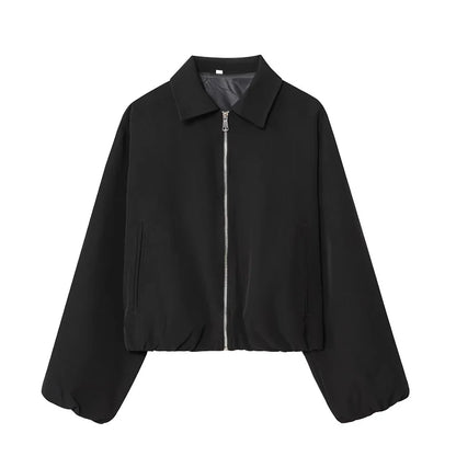 Mujer Bomber Jacket Top